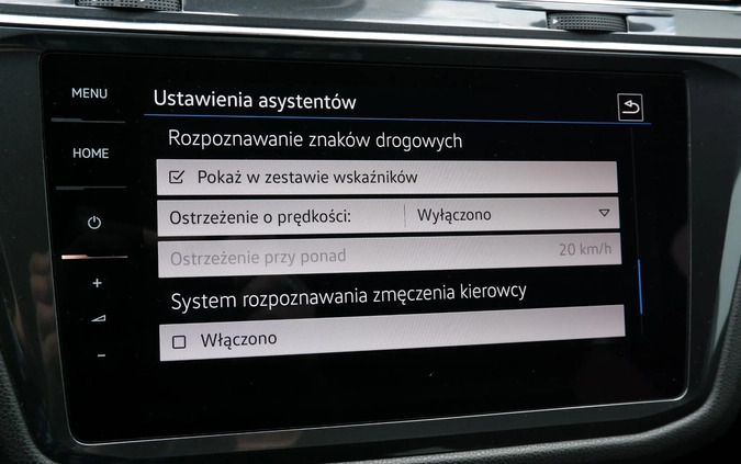 Volkswagen Tiguan cena 139900 przebieg: 99138, rok produkcji 2019 z Miastko małe 352
